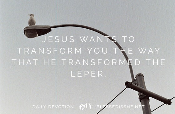 Jesus Heals the Leper