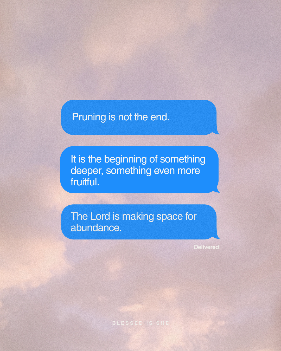 Painful Pruning, Powerful Promise