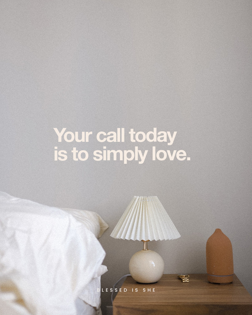 Love, Reveal My Call Today