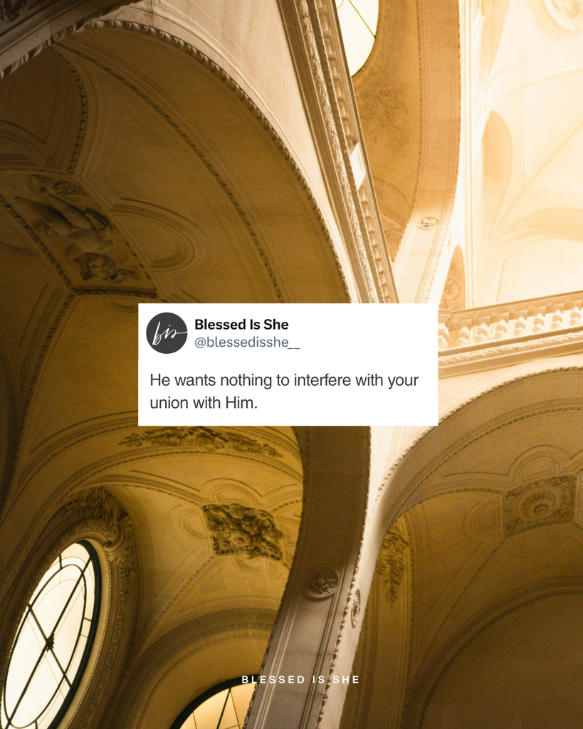 Driving Out What Keeps Us From Him