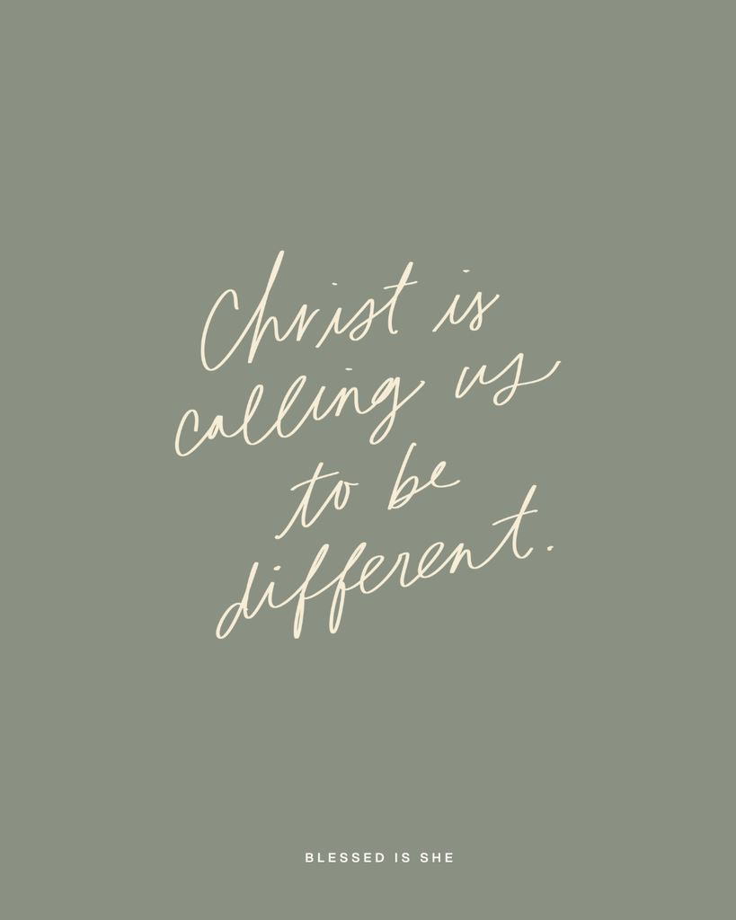 Called to be Different