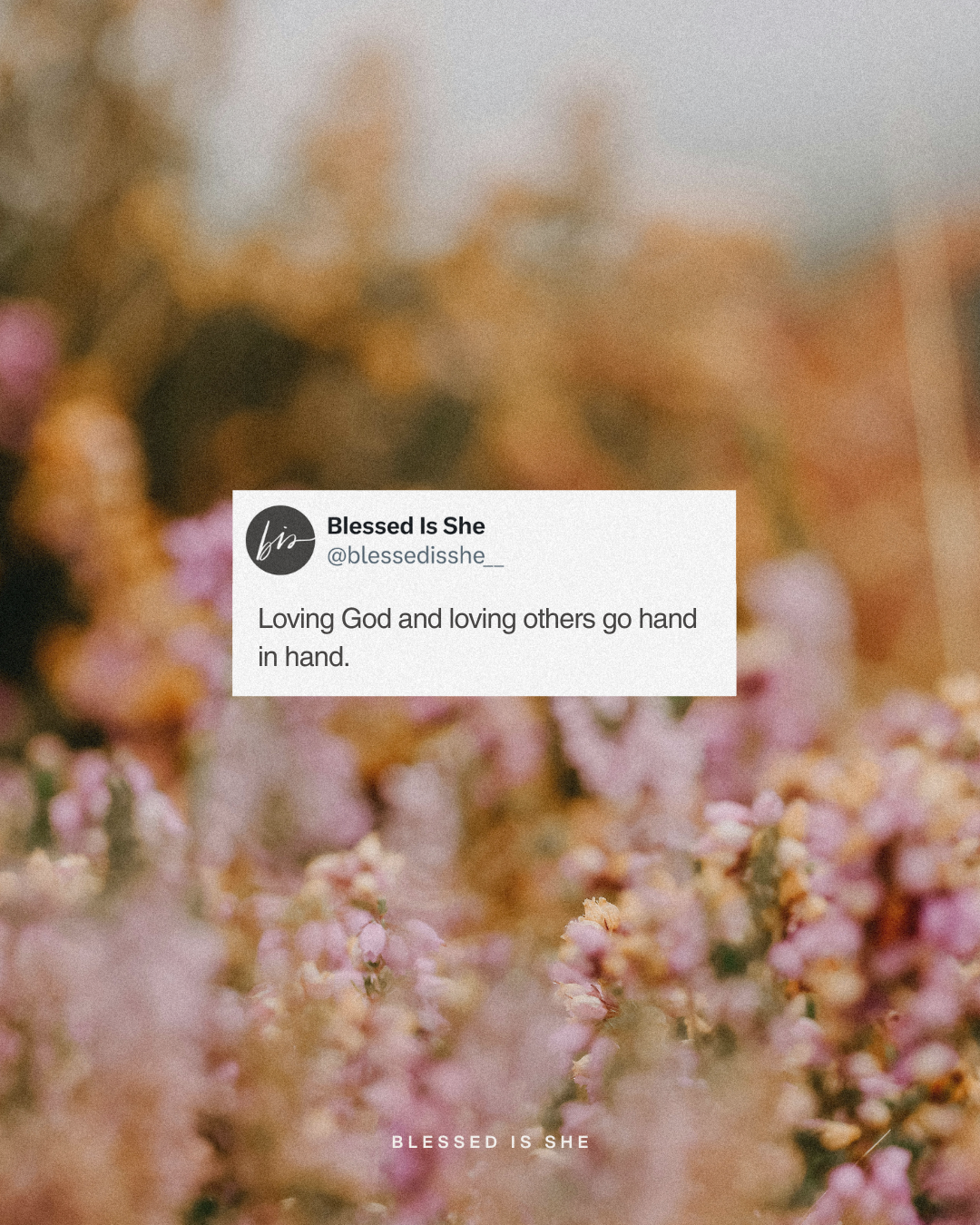 Love God, Love Others