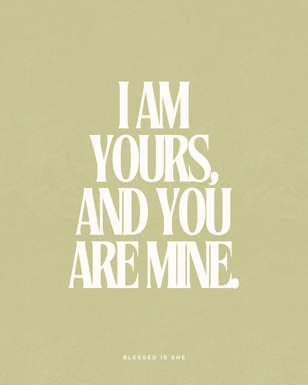 You are Mine