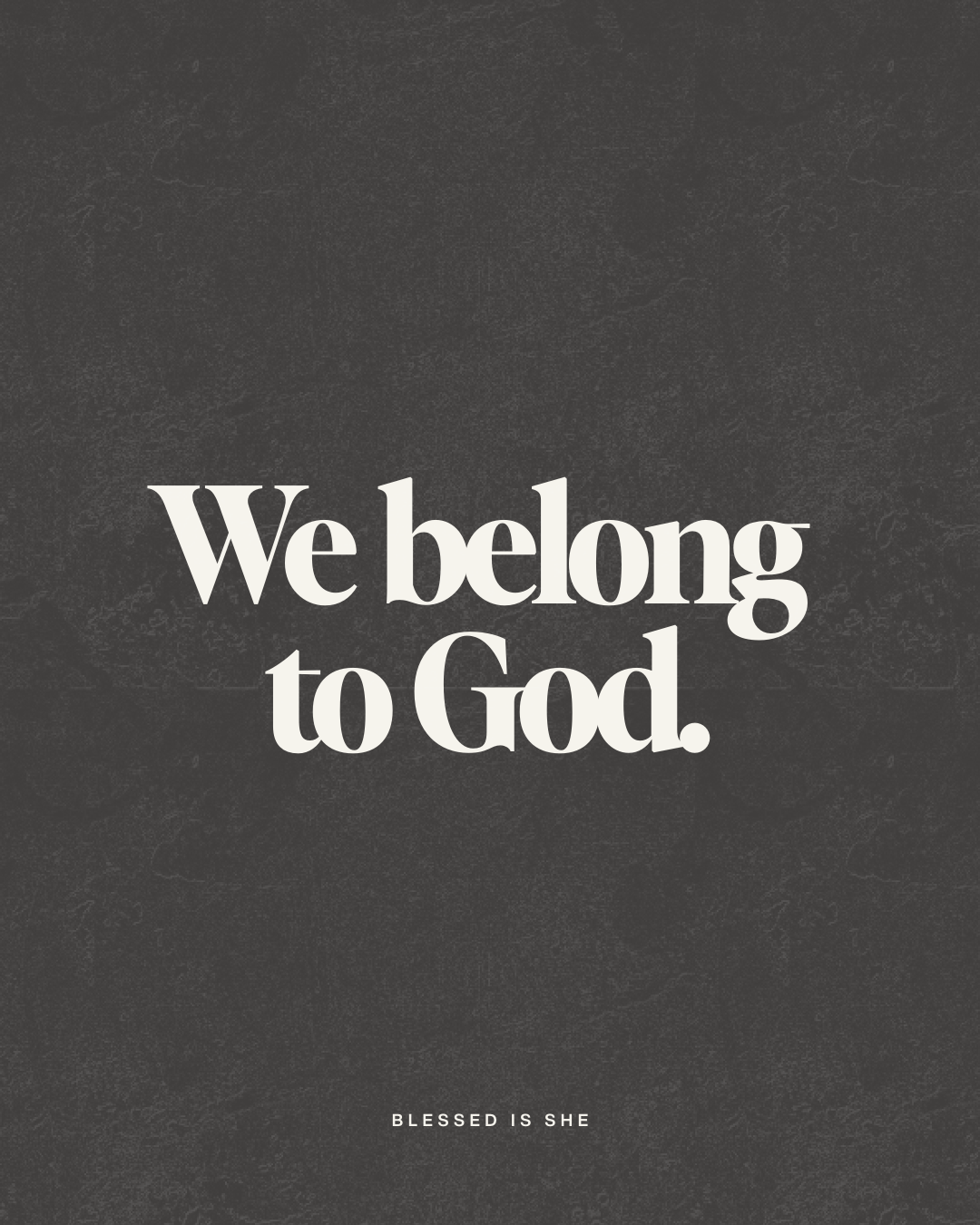 His Choice, Our Response