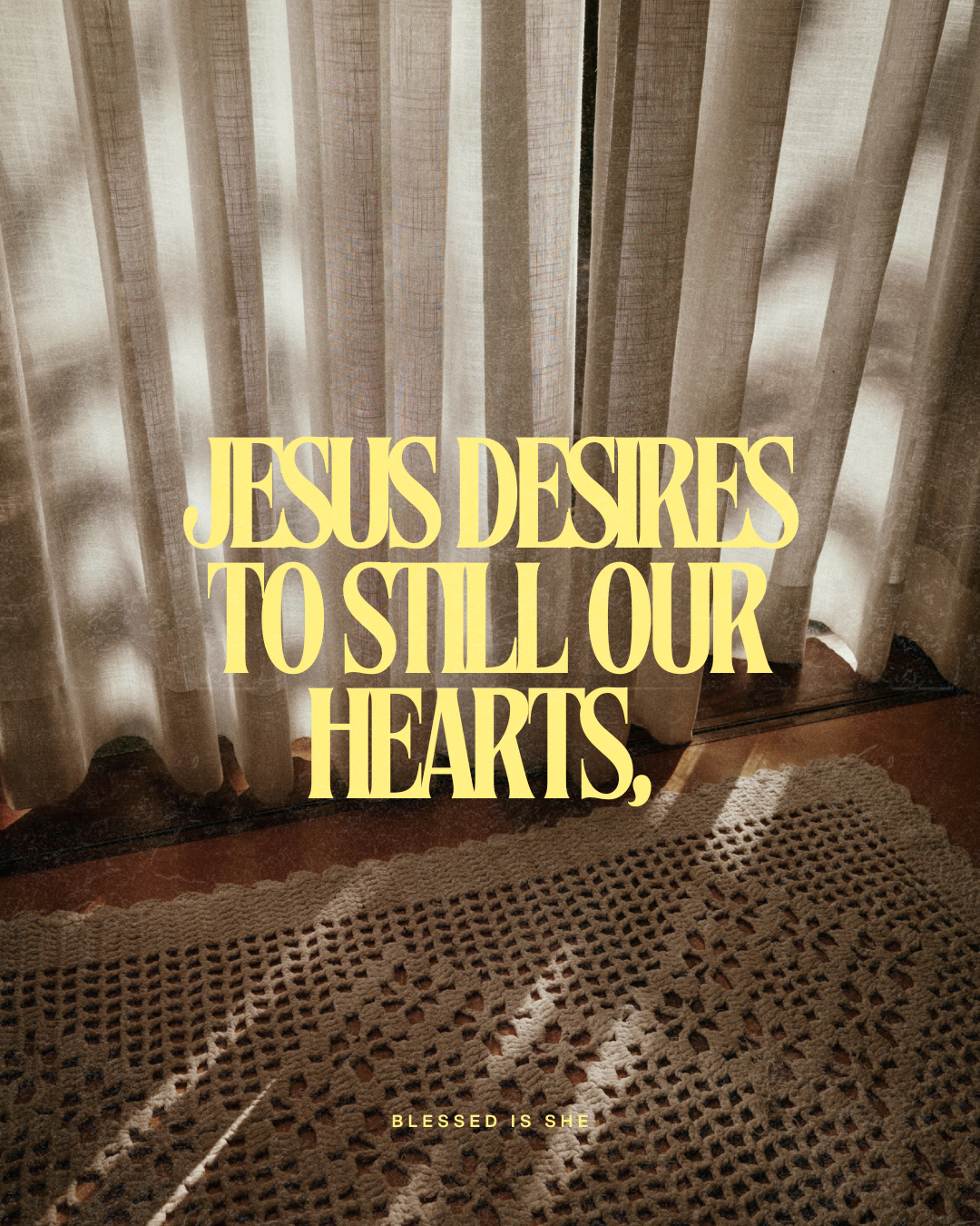 Jesus: the One Who Truly Satisfies