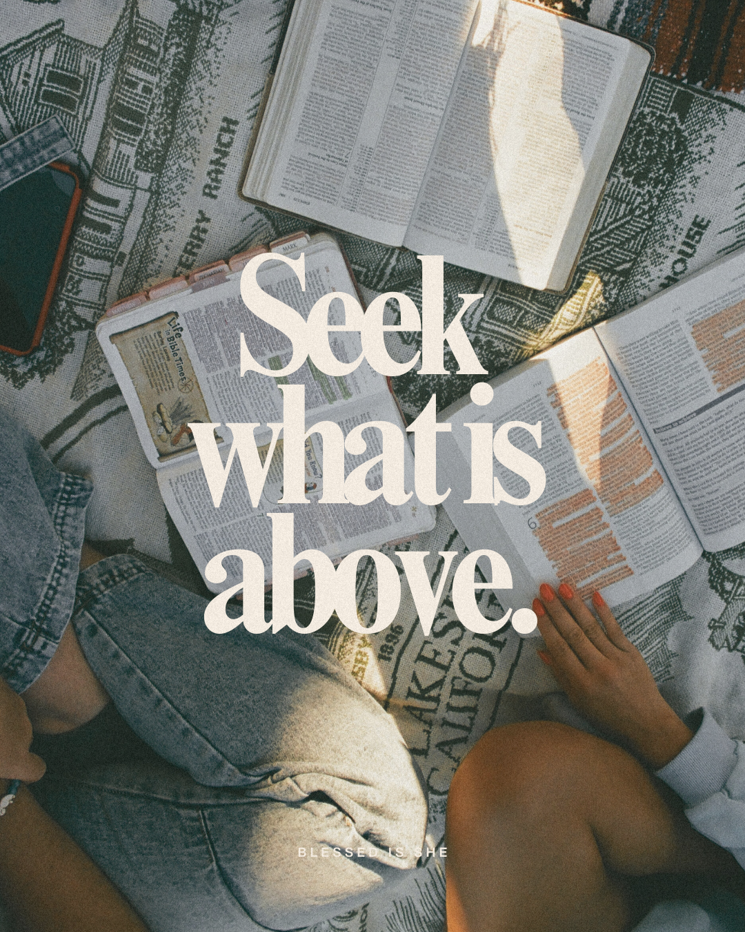 Seek What is Above