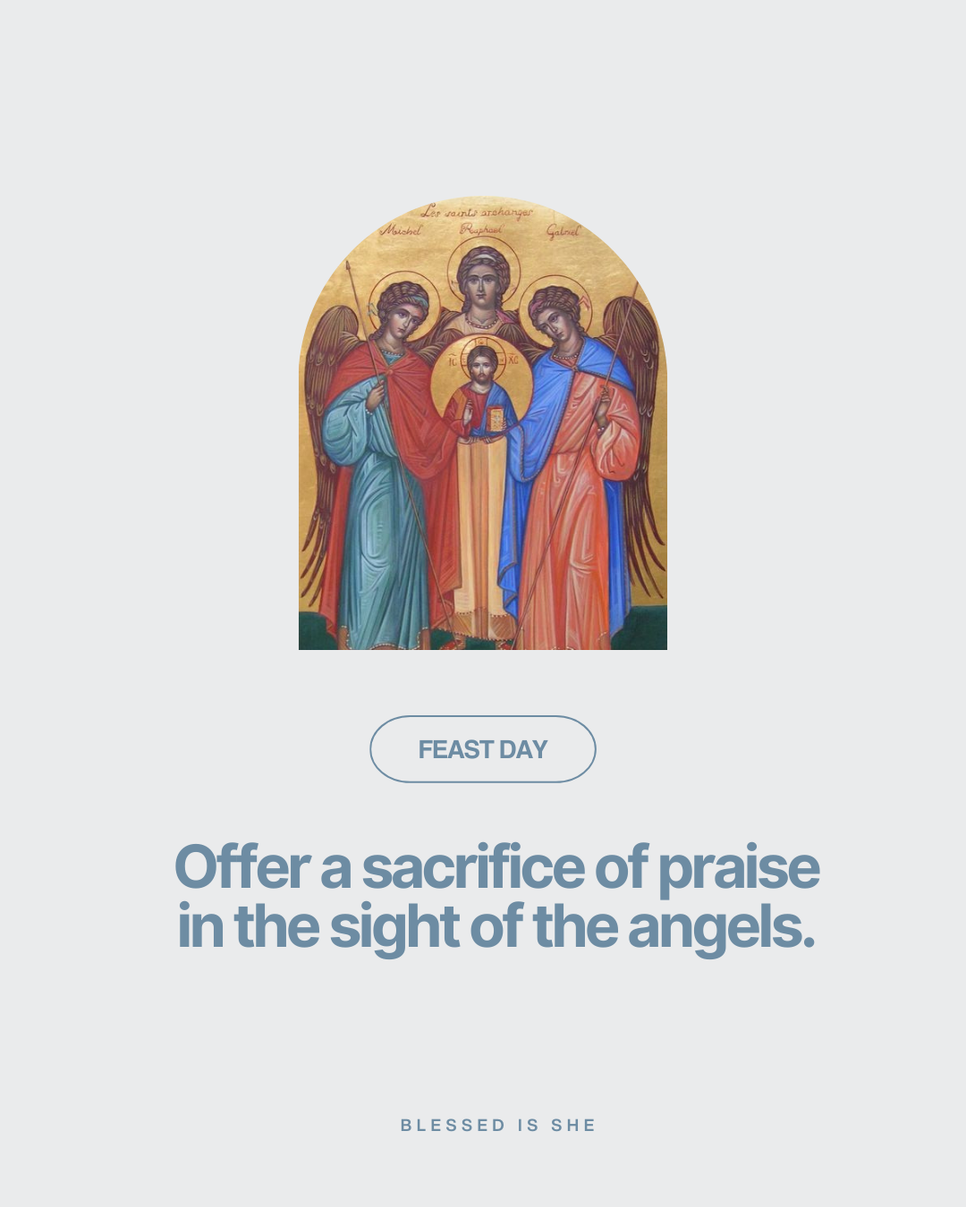 Praising Alongside the Angels