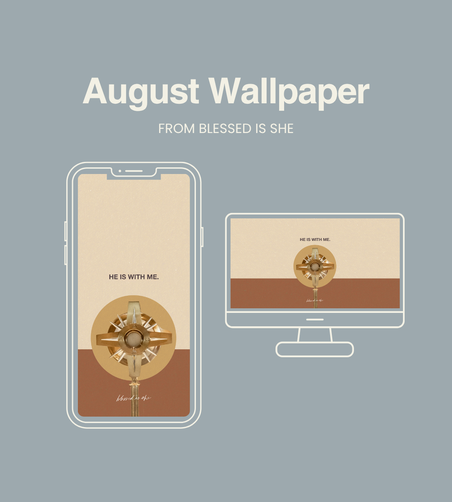 Monthly Wallpaper from Blessed is She // 392