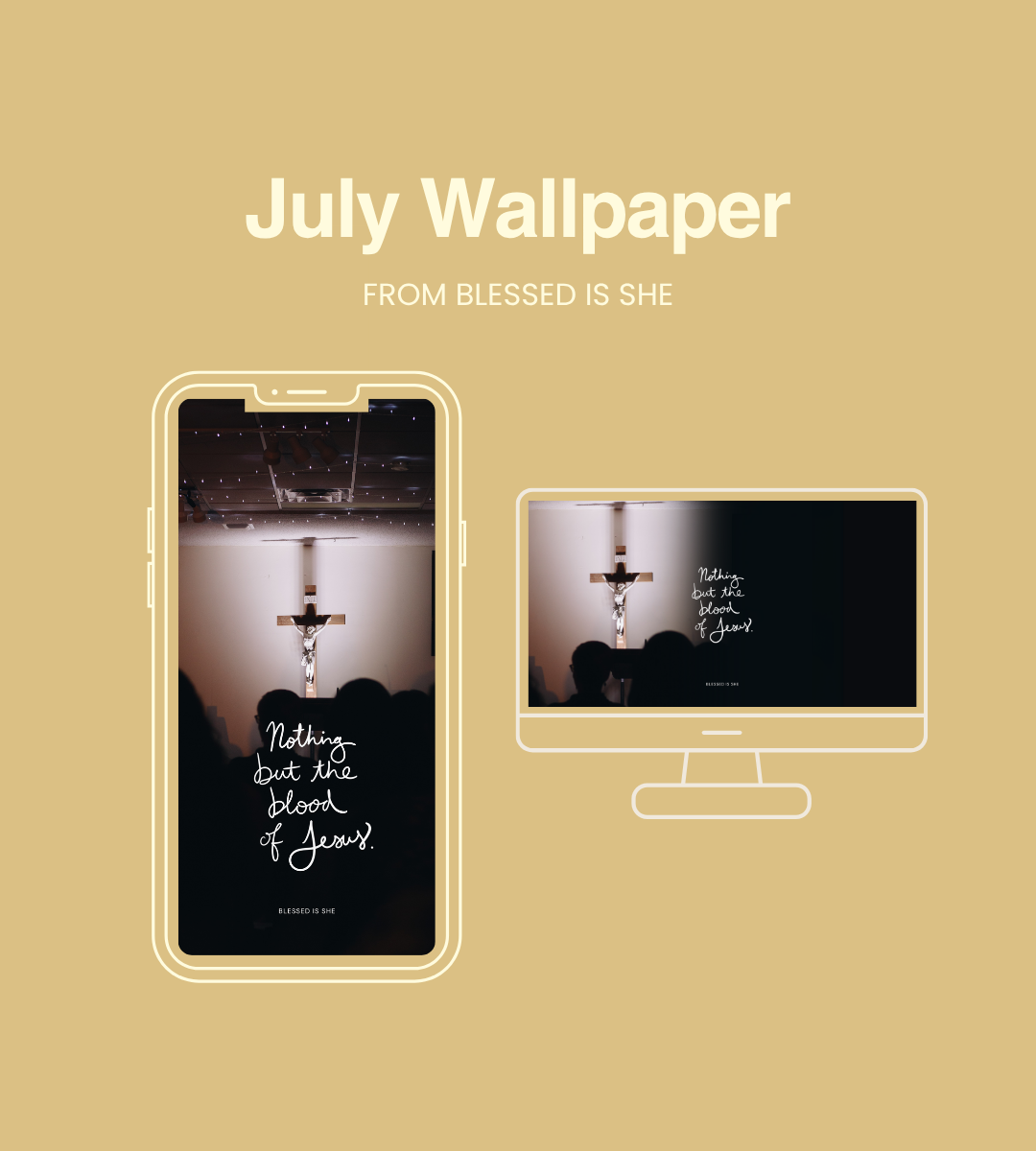 Monthly Wallpaper from Blessed is She // 391