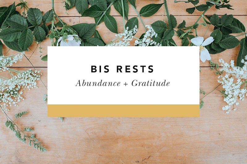 Abundance + Gratitude - Blessed Is She