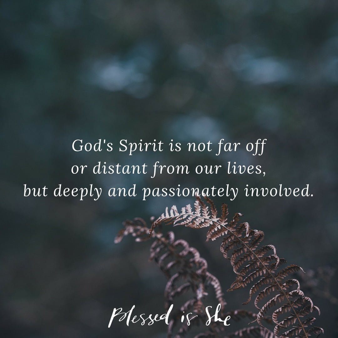 Baptized with God's Living Spirit - Blessed Is She