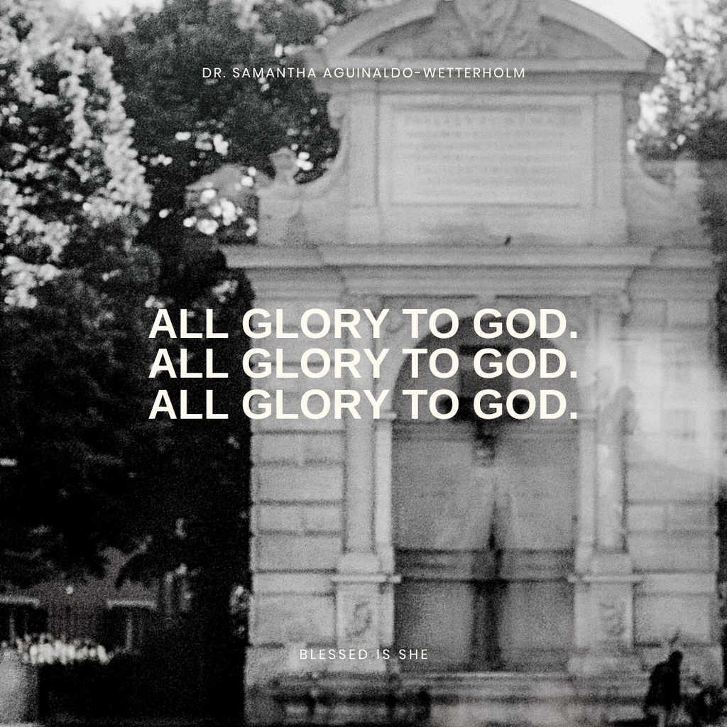 All Glory to God