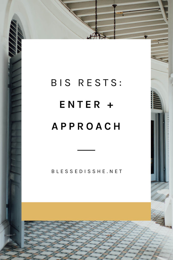 Enter + Approach - Blessed Is She