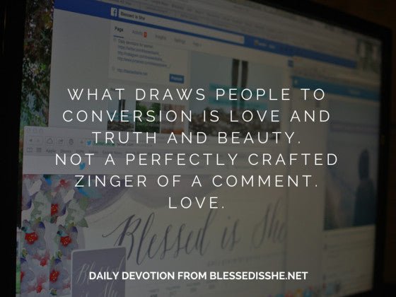 Evangelization in the Time of Social Media - Blessed Is She