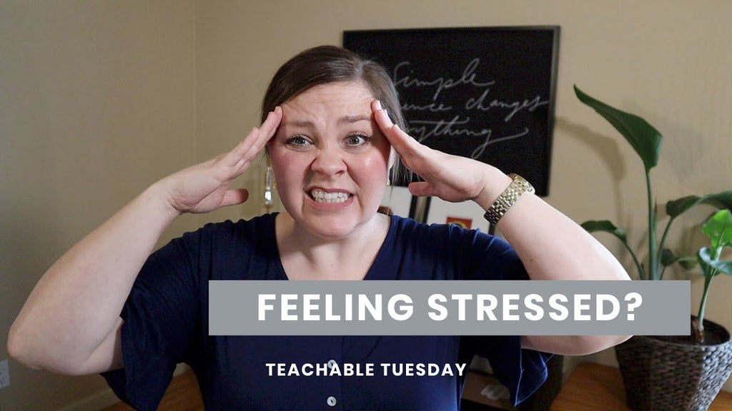 Feeling Stressed and Anxious? The Lord Can Help // teachable tuesday - Blessed Is She