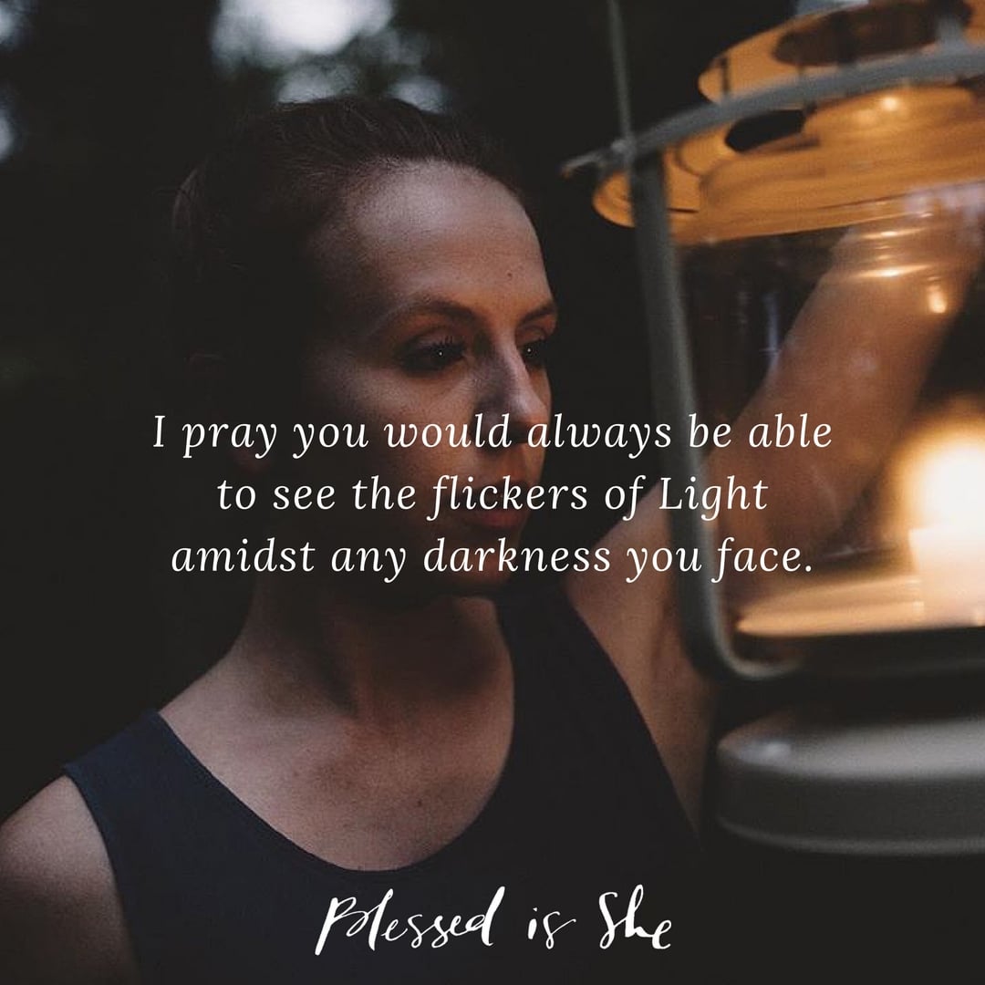 Flickers of Light and Dark - Blessed Is She