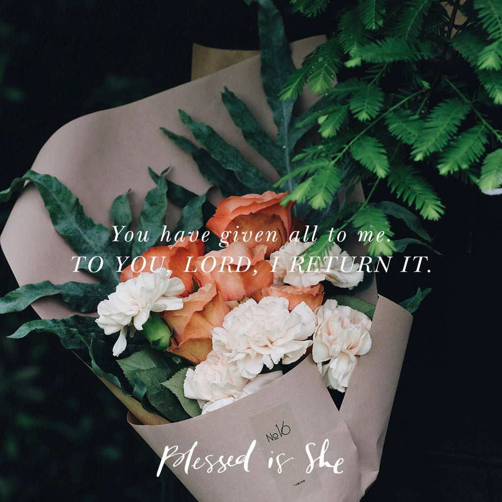 Give Me Only Your Love - Blessed Is She