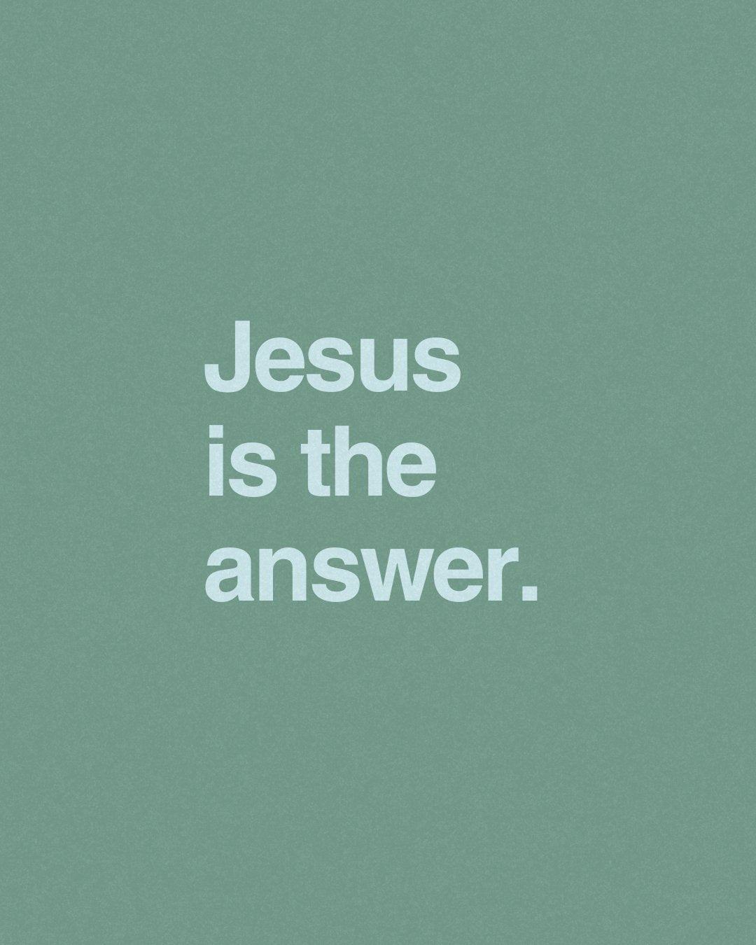 He Is The Answer - Blessed Is She