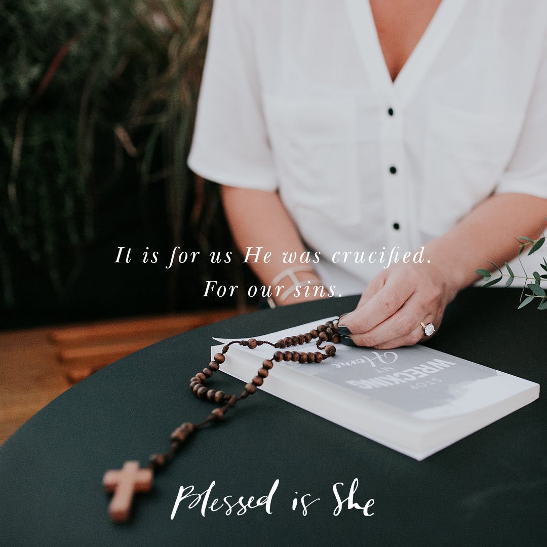 Hiding Statues and Seeking Jesus - Blessed Is She