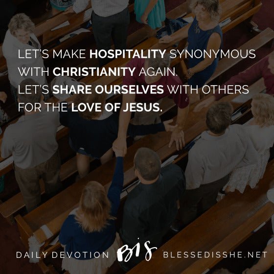 How Are We Hospitable? - Blessed Is She