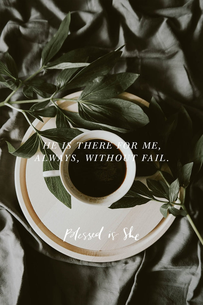 How Jesus Reassured Me Over Coffee - Blessed Is She