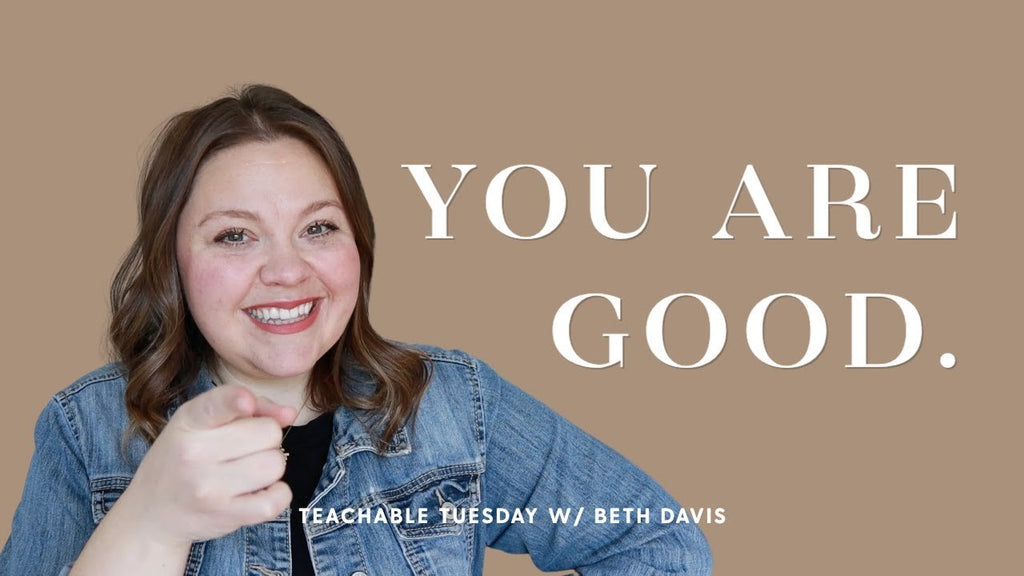 It's Good You Exist // with Beth Davis [CC] - Blessed Is She
