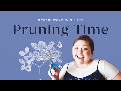 It's Time to Prune Some Things - Blessed Is She