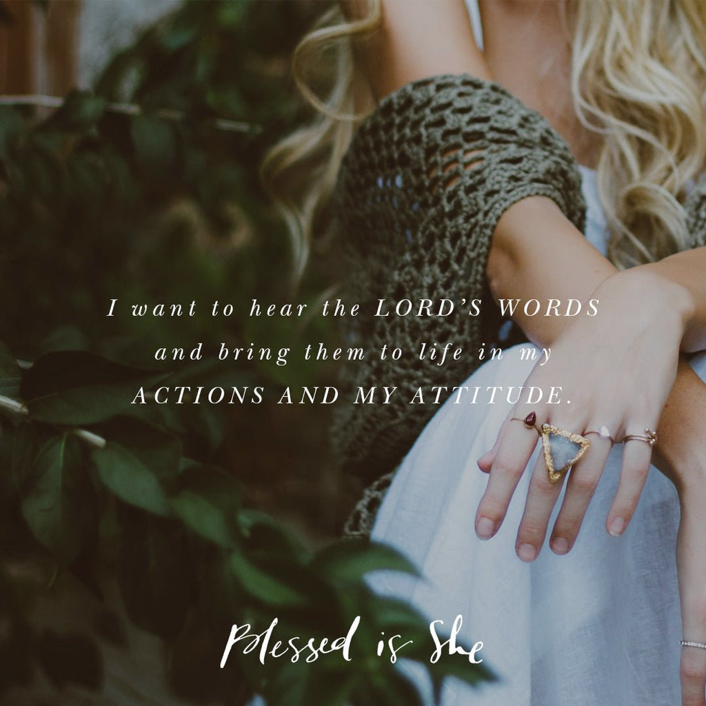 Living the Works of Mercy - Blessed Is She