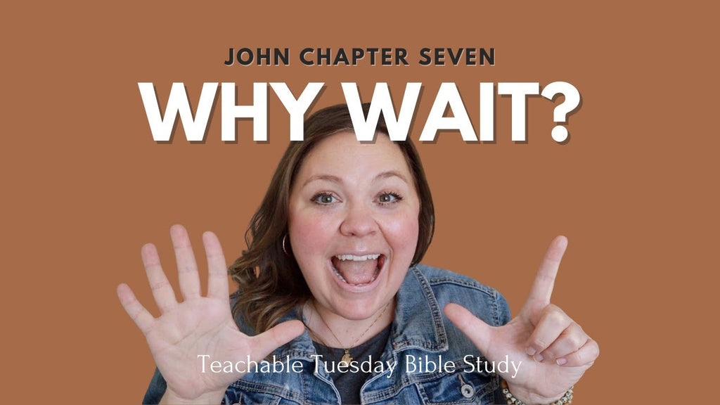 Gospel of John Bible Study Chapter 7 // teachable tuesday with Beth Davis YouTube cover