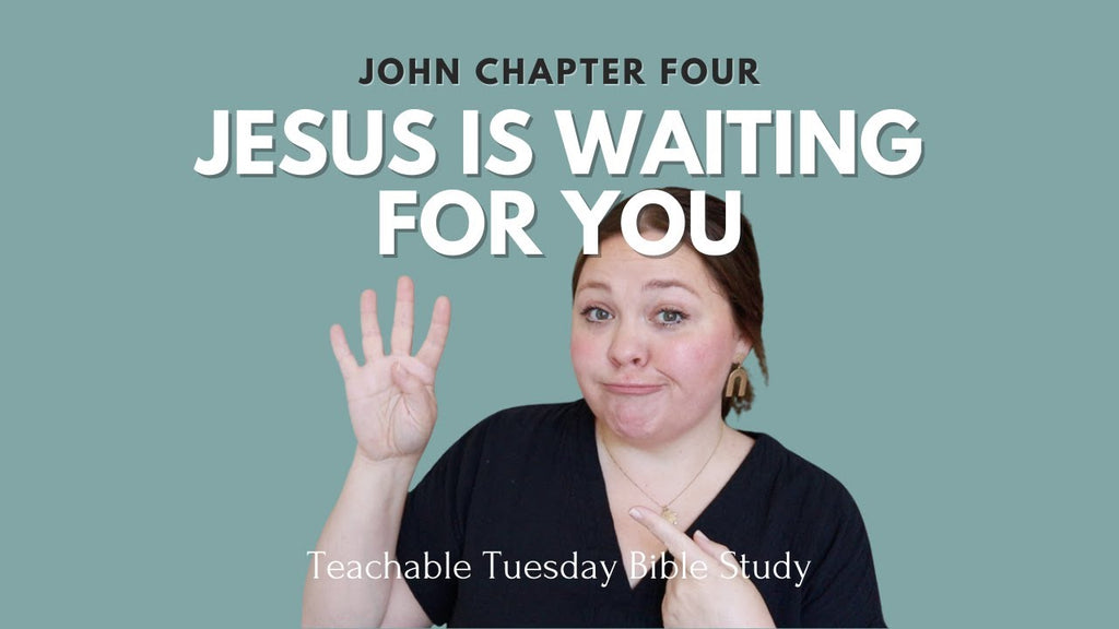Gospel of John Bible Study Chapter 4 // teachable tuesday with Beth Davis YouTube cover