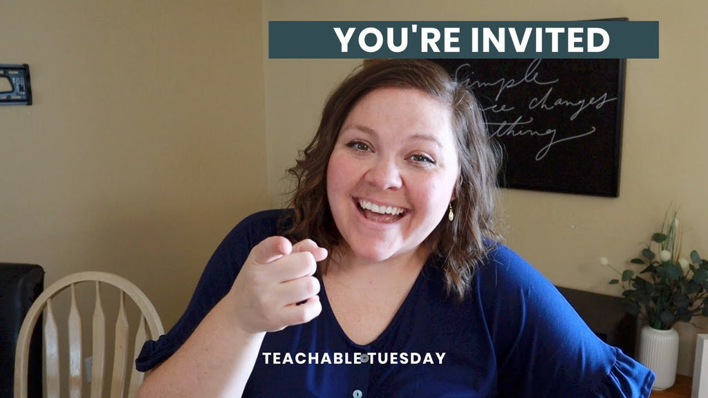 You're Invited // teachable tuesday YouTube cover