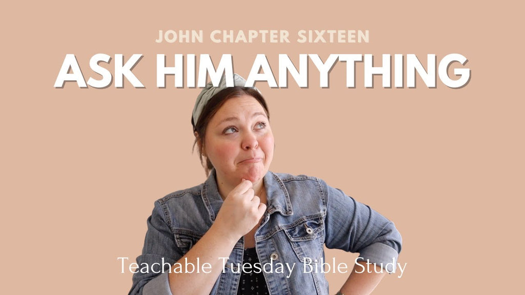 Gospel of John Chapter 16 // teachable tuesday with Beth Davis YouTube cover