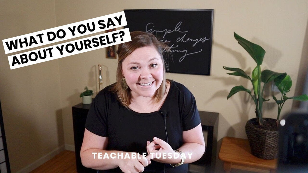 What Do You Say About Yourself? // teachable tuesday YouTube cover