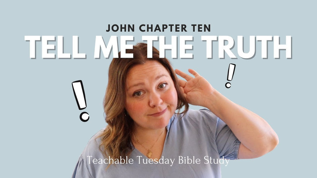 Gospel of John Chapter 10 // teachable tuesday with Beth Davis YouTube cover