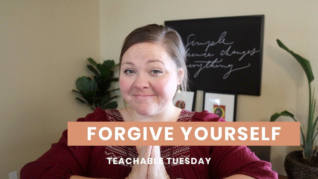 Forgiving Yourself as a Catholic Woman // teachable tuesday YouTube cover