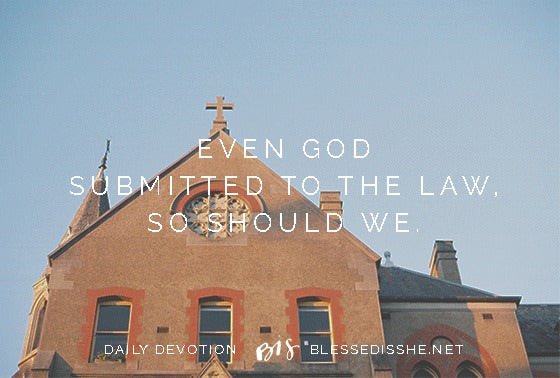 Obedience to God's Law - Blessed Is She