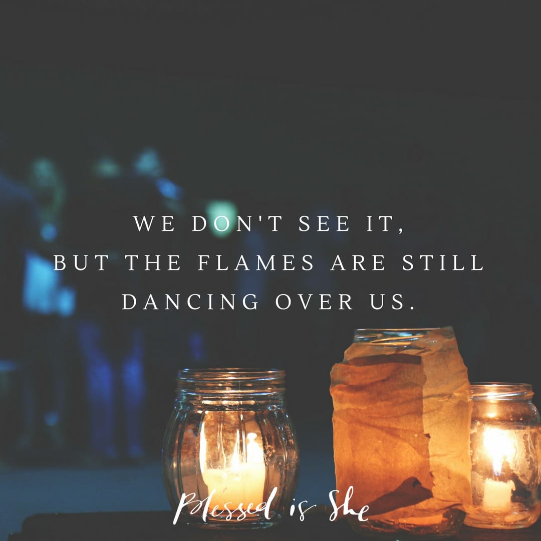 Burning with the Holy Spirit