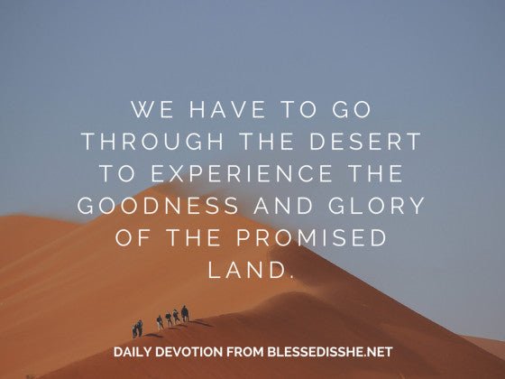 Pondering the Desert - Blessed Is She