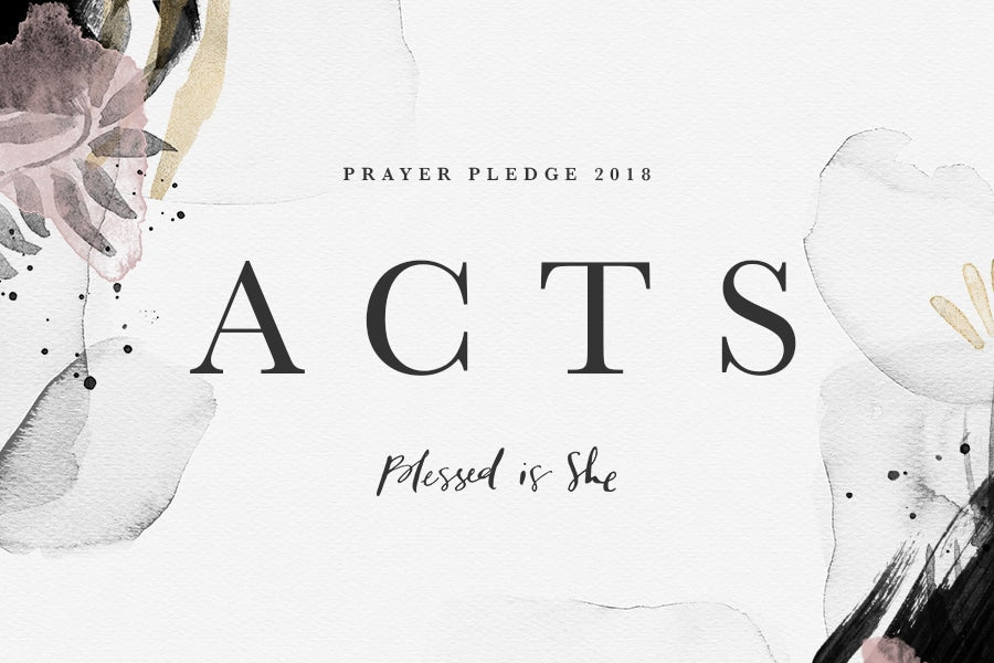 Prayer Pledge 2018: Wrap Up // Night Prayer Excerpt - Blessed Is She