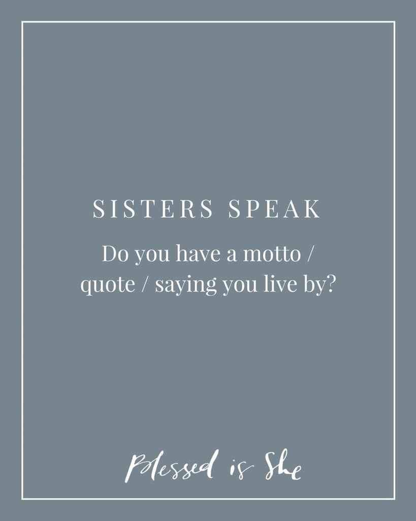 Sisters Speak in the #BISsisterhood - Blessed Is She