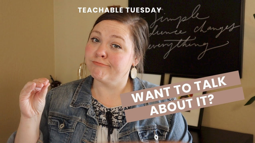 Talk To God About It // teachable tuesday - Blessed Is She