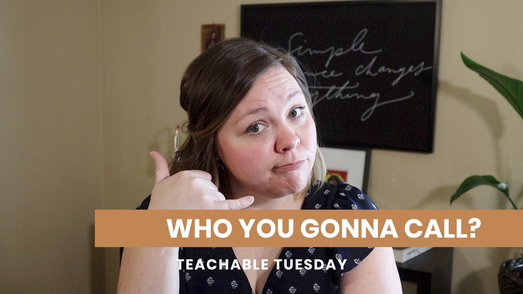 Talk To Jesus About Your Problems // teachable tuesday - Blessed Is She