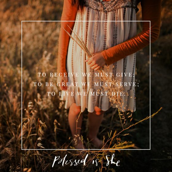 To Serve Like Christ - Blessed Is She