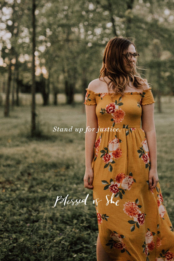 Tolerance, Injustice, and Standing Up - Blessed Is She