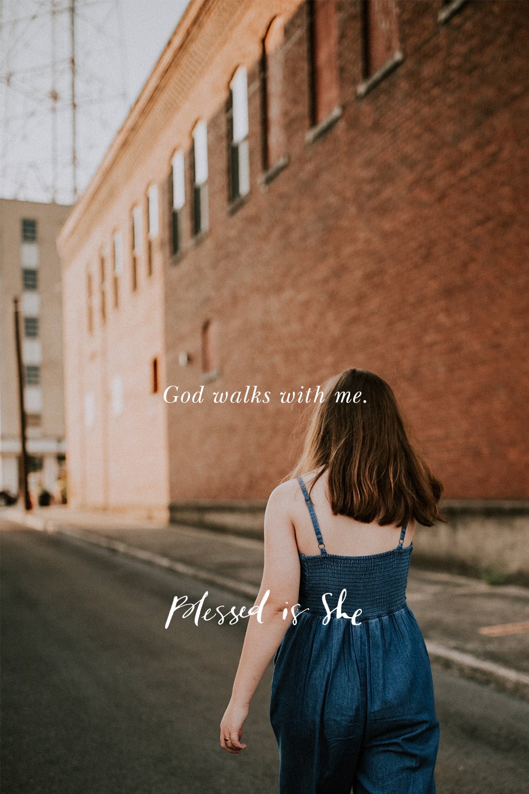 Walking With Those Who Suffer - Blessed Is She