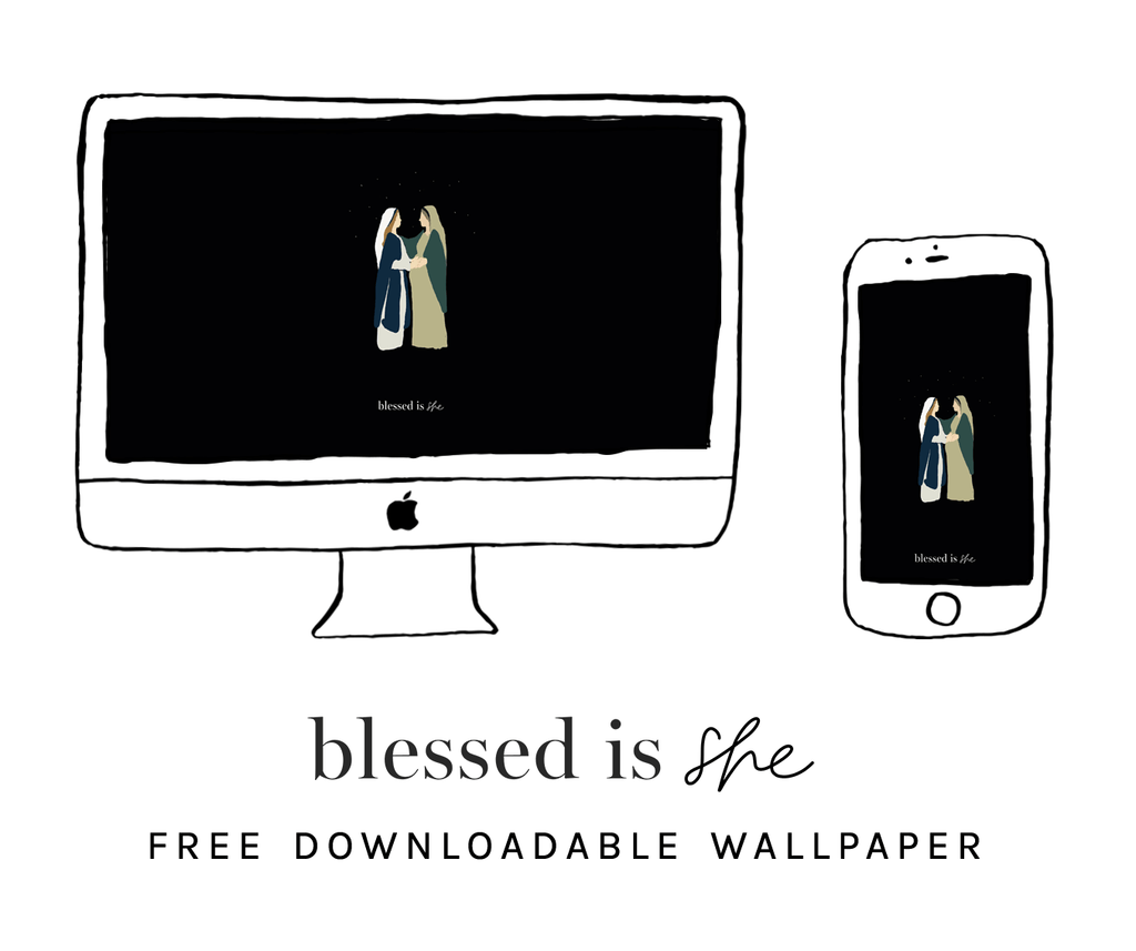 Weekly Wallpaper // 286 - Blessed Is She