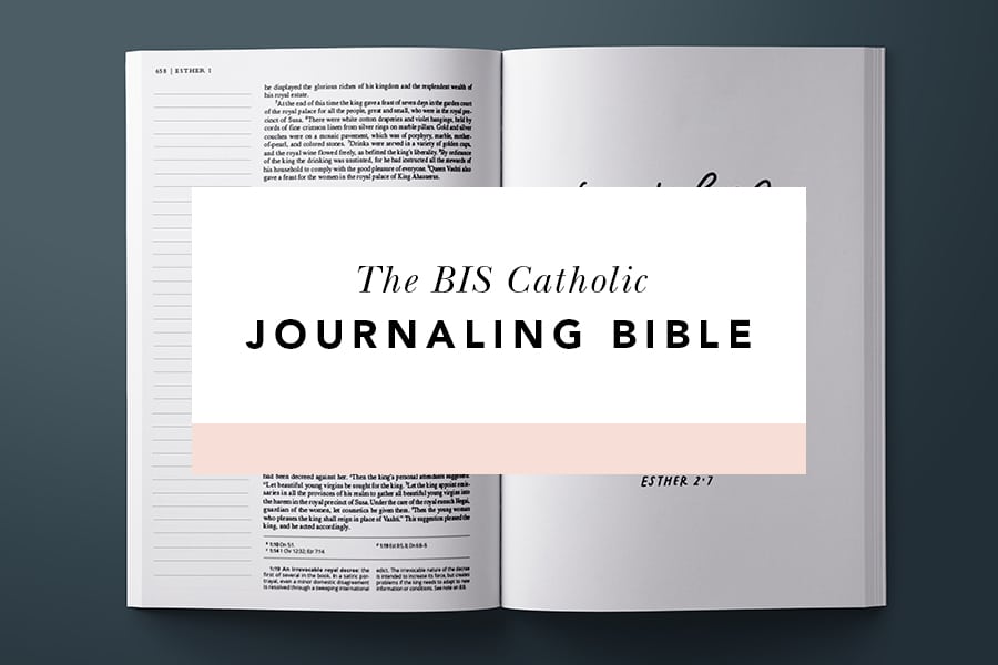 What You've Been Asking For... (The First Ever Catholic Journaling Bible) - Blessed Is She