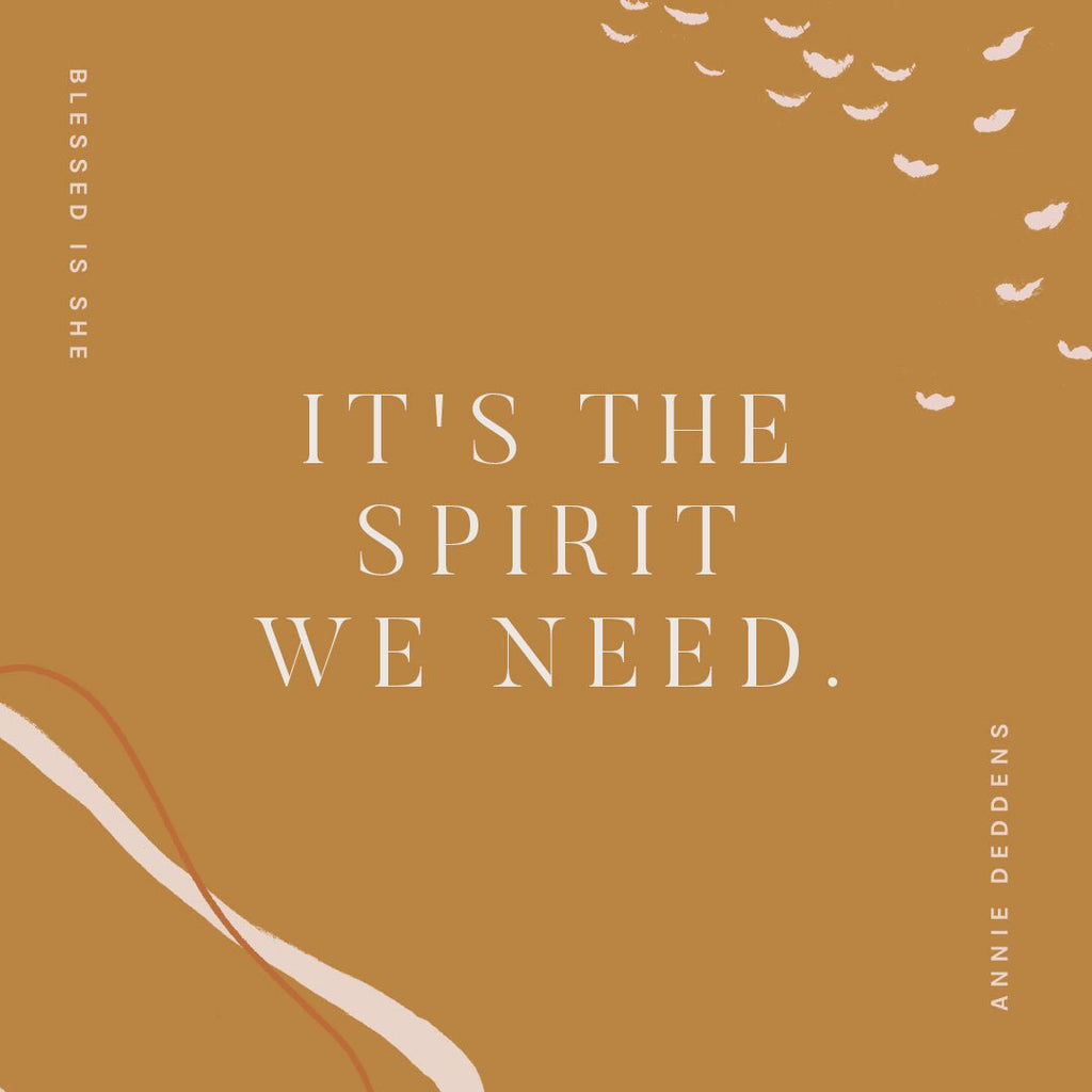 Who's at Work? The Spirit! - Blessed Is She