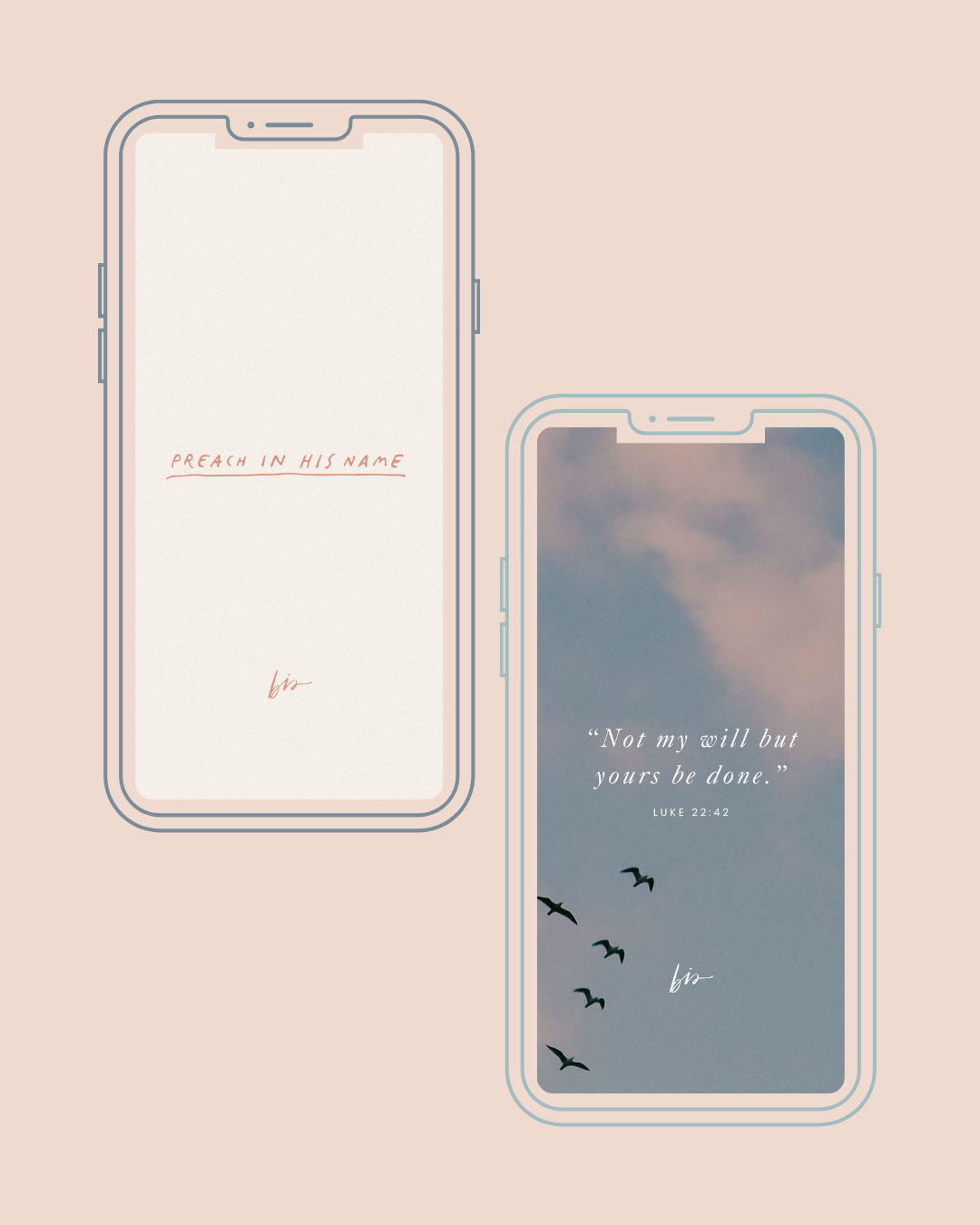 Gospel of Luke Lock Screens
