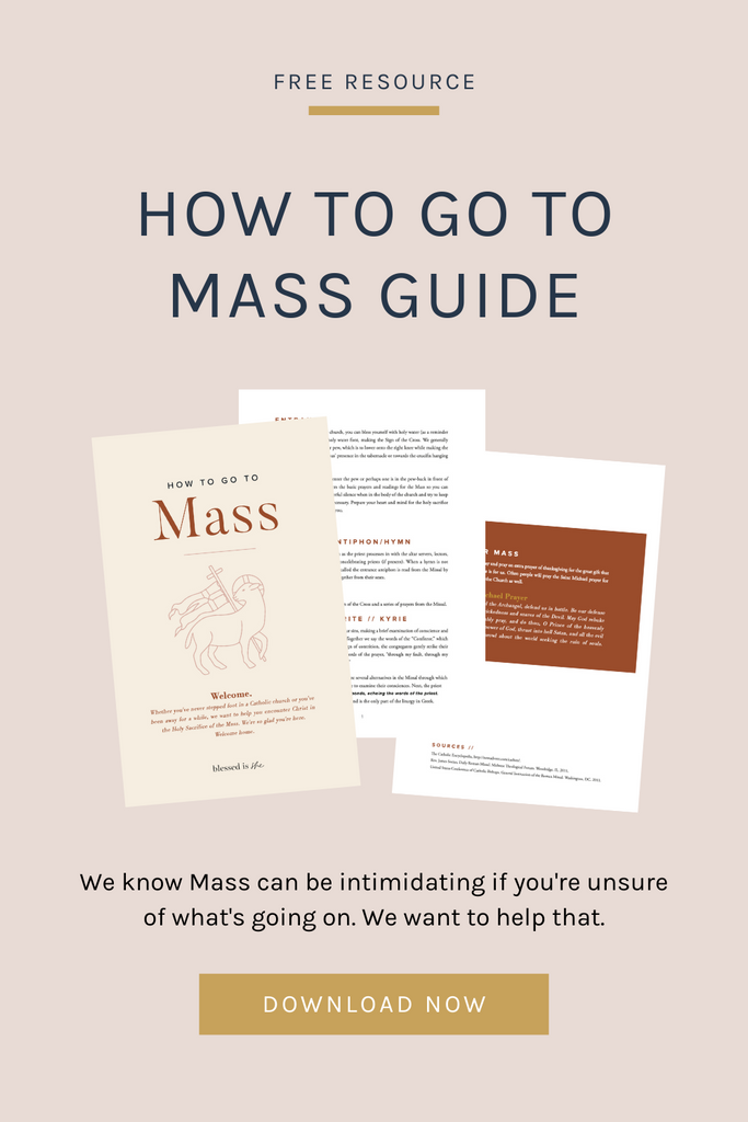 HOW TO GO TO MASS GUIDE